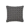 Best WINKLER Coussin carré en tissu acrylique coloris reglisse Fermob Lorette - 44 x 44 cm