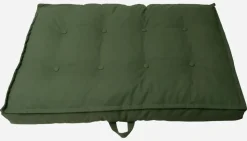 Discount NP CREATIONS Coussin d'assise palette coloris vert en coton - 118 x 80 x 15 cm