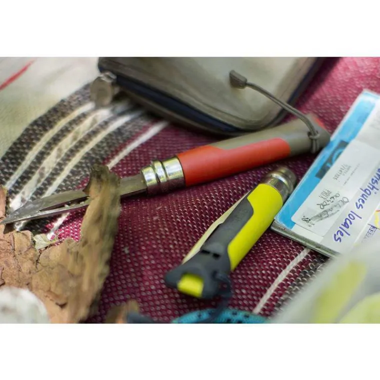 Clearance OPINEL Couteau Outdoor coloris rouge et gris n°8