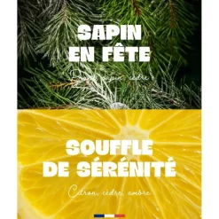 Best MY JOLIE CANDLE Cracker surprise bougie et bombe de douche senteur sapin Noël 2025 – 5,7 x 5,7 x 7 cm