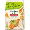 Sale MA VIE SANS GLUTEN Crackers de riz au piment doux bio en sachet de 40 g