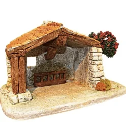New SANTONS ESCOFFIER Crèche Lauris - 35 x 23 x 20 cm