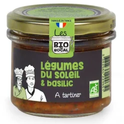 Online LES BIO DU BOCAL Crème aux légumes du soleil & basilic en verrine de 100 g