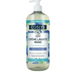 COSLYS Crème lavante mains consoude bio française - 1 L