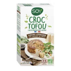 Best SOY Croc tofou chèvre, épinards et graines de pavot - 200 g