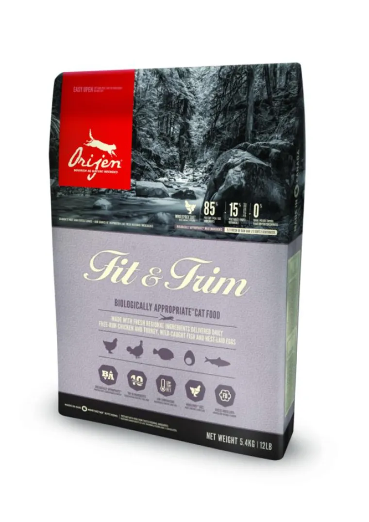 ORIJEN Croquette pour chat adulte au poulet Fit & Trim ® - 1,8 kg