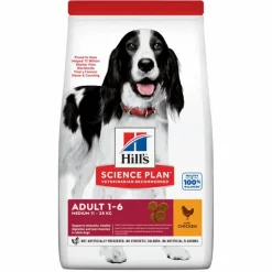 Hot HILL'S Croquette pour chien adulte au poulet - 12 kg