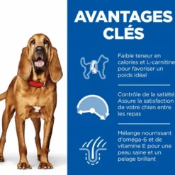 Best HILL'S Croquette pour chien mature light au poulet - 2,5 kg