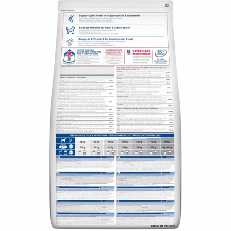 Sale HILL'S Croquette pour chien mature de grande race au poulet - 18 kg