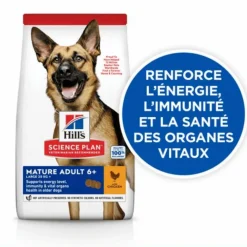 Sale HILL'S Croquette pour chien mature de grande race au poulet - 18 kg