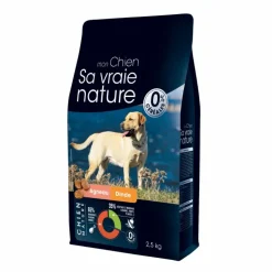 Best SA VRAIE NATURE Croquette pour chien mature à l'agneau et à la dinde - 2,5 kg
