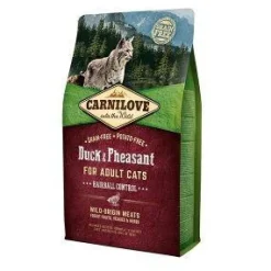 CARNILOVE Croquettes pour chat duck & pheasant for adult cats - 2 kg