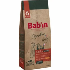 Online BAB'IN Croquettes pour chien medium adulte au poulet sans céréales Signature - 12 kg