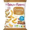Discount LE PAIN DES FLEURS Crousty cacahuètes bio - 75 g