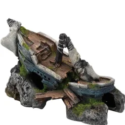 New EUROPET Décor aquarium bateau coulé 20x10,5x12,5 cm