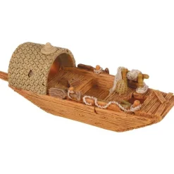 Hot ZOLUX Décoration pour aquarium en résine coloris marron pagode Asie modèle 3 trous – Taille S