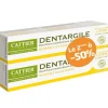Best CATTIER Dentifrice Dentargile citron lot de 2 x 75 ml