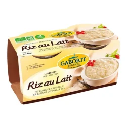 Discount GABORIT Dessert riz au lait bio – 2 x 140 g