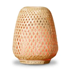 Online ZEN'ARÔME Diffuseur ultrasonique en bambou tressé Olaki Zen' Arôme - diffusion 40 m2