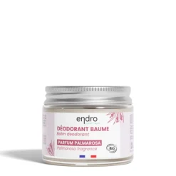 Clearance ENDRO COSMÉTIQUES Déodorant baume bio senteur Palmarosa en pot de verre Endro - 50 g