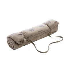 Sale SAFECO Édredon en coton à motifs ours coloris kaki Baloo - 90 x 90 cm