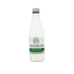 Hot MONTARCHER Eau de source pétillante en bouteille de verre - 33 cl