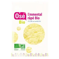 New OSE BIO Emmental rapé 200 g