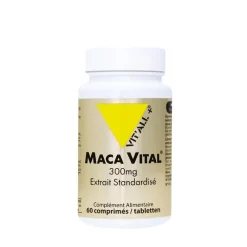 Hot VIT'ALL+ Extrait standardisé de maca en boite de 300 mg