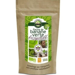 New ÉCOIDÉES Farine de banane verte bio équitable FFL 300g