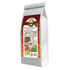 BIOSAGESSE Farine de souchet moulu bio en sachet de 400 g