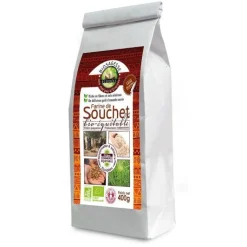 BIOSAGESSE Farine de souchet moulu bio en sachet de 400 g