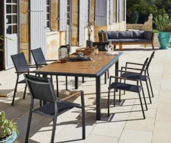 PROLOISIRS Fauteuil empilable en aluminium Games