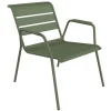 Clearance FERMOB Fauteuil lounge en acier vert cactus Monceau - 87 x 77 x 86 cm
