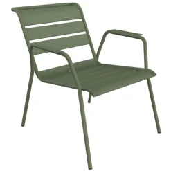 Clearance FERMOB Fauteuil lounge en acier vert cactus Monceau - 87 x 77 x 86 cm