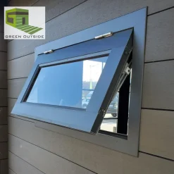 Online GREEN OUTSIDE Fenêtre en aluminium pour abri - 90 x 50 cm