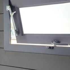 Online GREEN OUTSIDE Fenêtre en aluminium pour abri - 90 x 50 cm