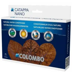 Clearance BLUE CORAL Feuilles de badamier nano 8-10 cm - spéciales aquarium COLOMBO Catappa - pack de 10