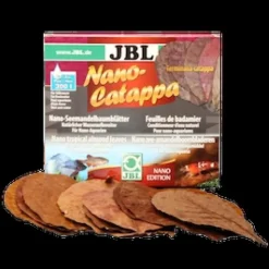New JBL Feuilles de badamier Nano Catappa, x10, pour aquarium -
