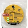 Discount AUTOUR DU RIZ Feuilles de riz blanc 22cm