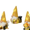 Clearance KAEMINGK Figurine solaire décorative gnome abeille coloris blanc chaud - 9 x 9 x 17,5 cm