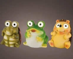 Outlet KAEMINGK Figurine solaire décorative animal coloris blanc chaud - Ø 12 x 12 cm