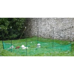Outlet LIFLAND Filet-enclos pour poules petit modèle H 125 cm x 12 m