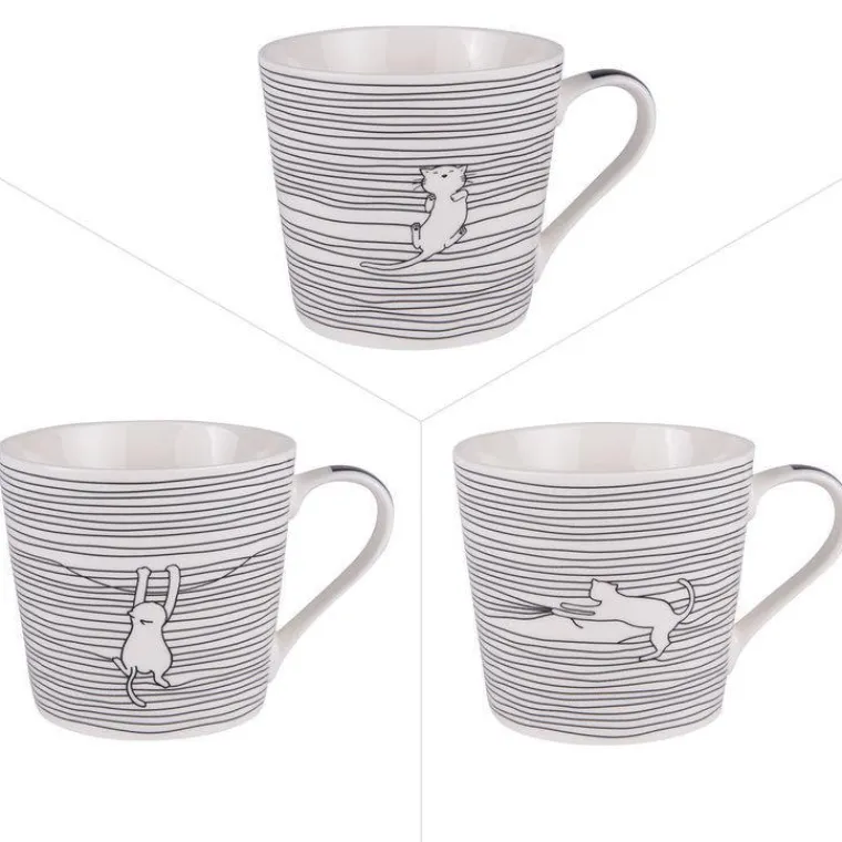 Outlet Filo Cats Mug Porcelaine 40 cl