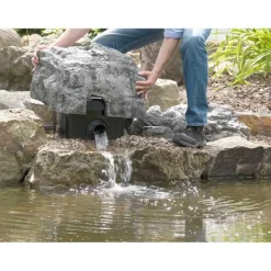 Clearance BLUE CORAL Filtre de bassin FiltoMatic Cap CWS XL - habillage rocher pour camoufler, marque OASE - pour FiltoMatic 25000