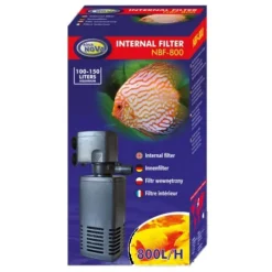 Sale BLUE CORAL Filtre interne aquarium, jusqu'à 150L, AQUA NOVA, modèle NBF-800