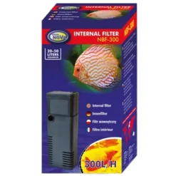 Sale BLUE CORAL Filtre interne aquarium jusqu'à 50L, AQUA NOVA, modèle NBF-300