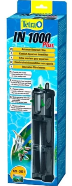 Discount BLUE CORAL Filtre interne aquarium pour 200L, efficacité supérieure - TETRA IN 1000 Plus