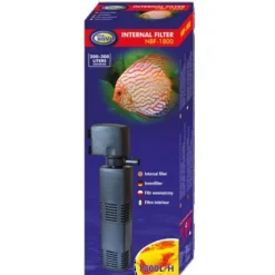 Sale BLUE CORAL Filtre interne 250L pour aquarium, AQUA NOVA, modèle NBF-1800