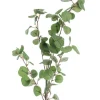 New NATURALYS Fleur artificielle en papier tige Eucalyptus coloris vert - H 88 cm
