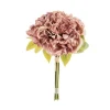 Sale NATURALYS Fleur artificielle en papier bouquet de pivoine coloris violet - H 30 cm